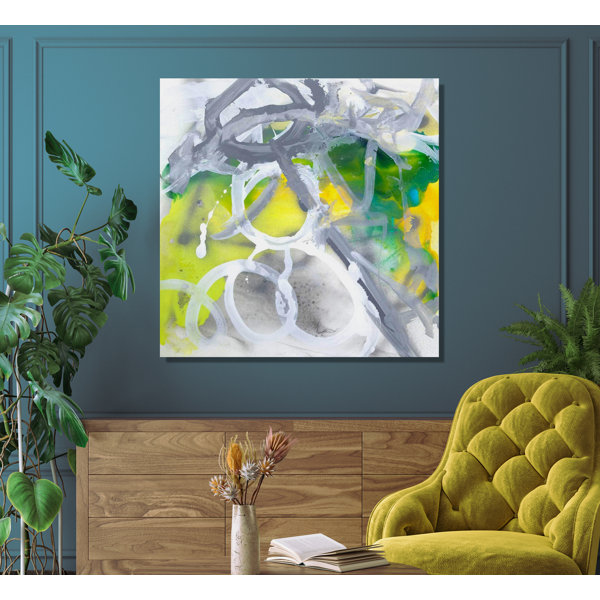 Orren Ellis Emerald - Artist Enhanced Canvas Print - Wayfair Canada